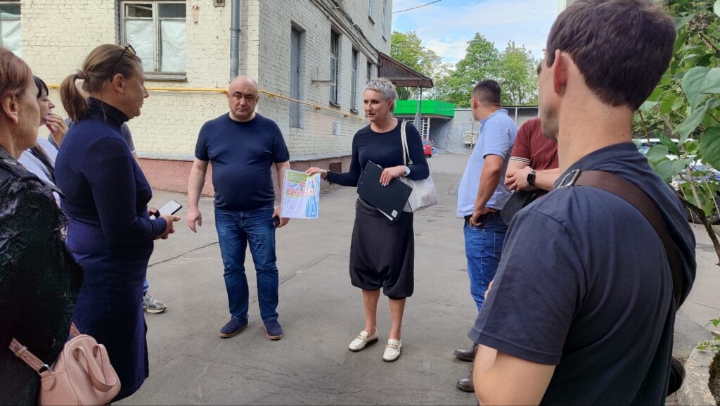 Обход территорий в Лефортово