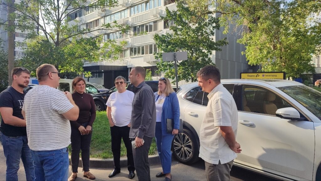 Очередной обход территорий в Лефортово