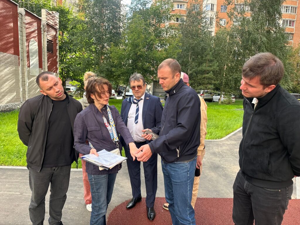 Обход территории в Лефортово: контроль благоустройства и решение проблем жителей